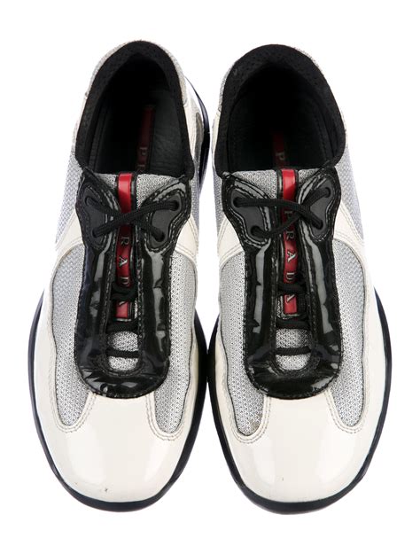 burgundy patent leather prada sneakers|Prada sneakers patent leather women.